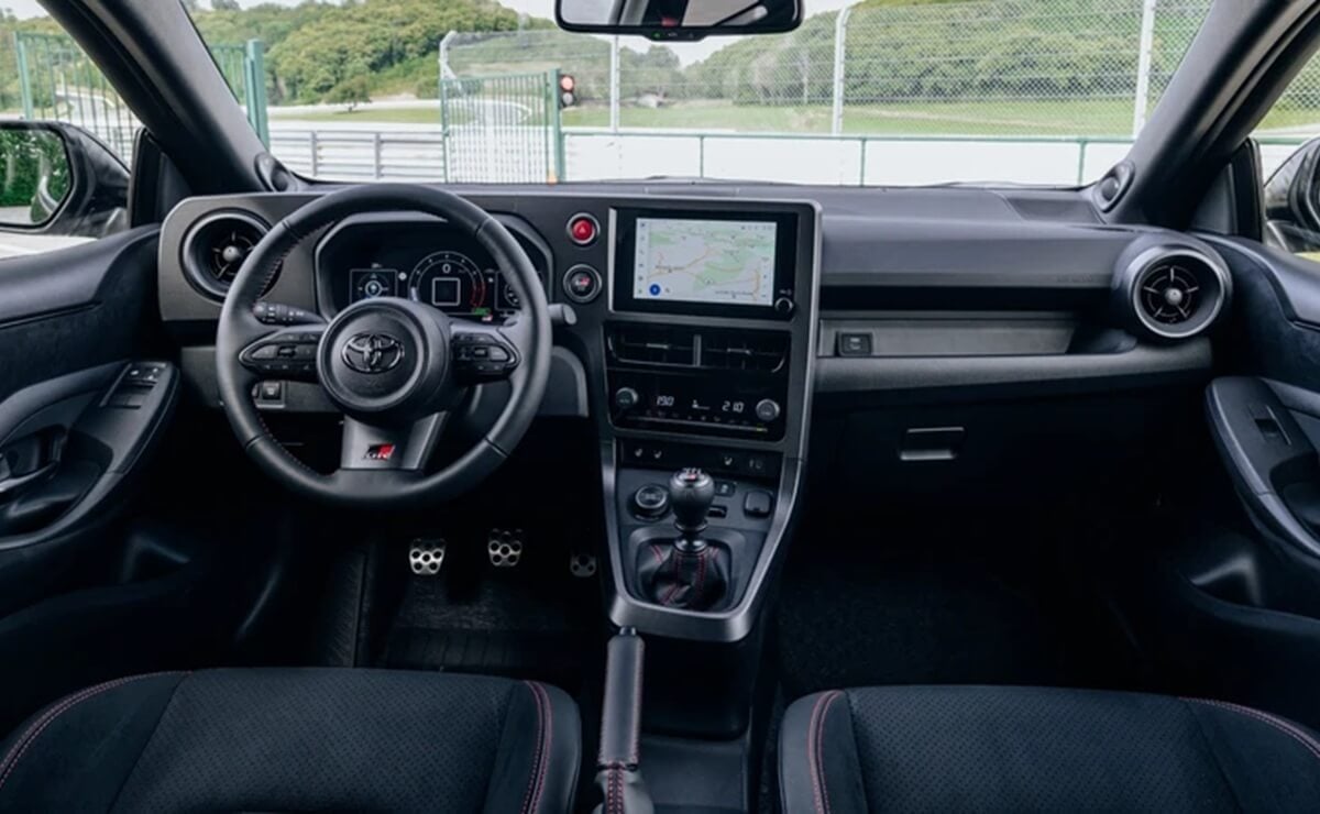 Toyota GR Yaris Circuit Package 2026 interior