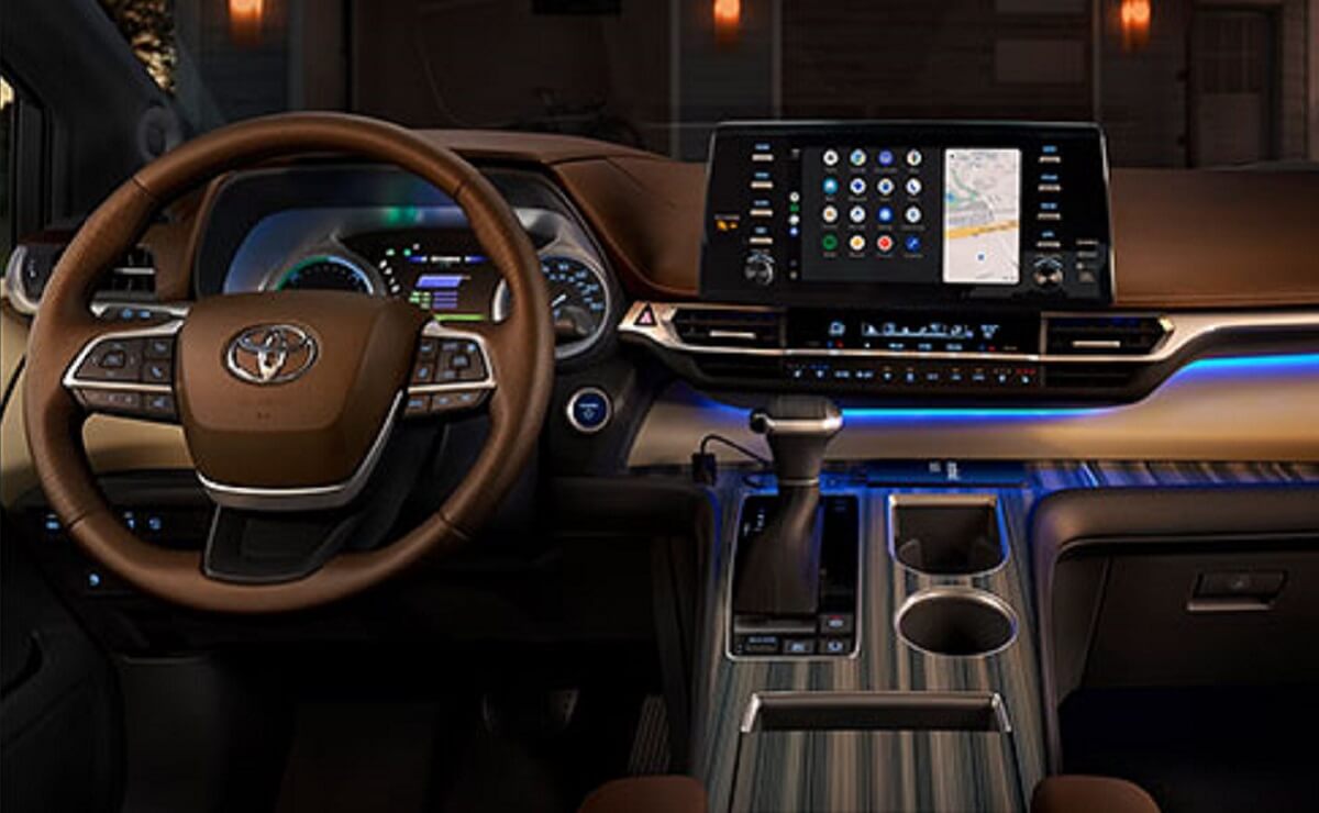 Toyota Sienna por dentro