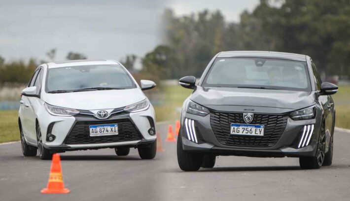 Toyota Yaris vs Peugeot 208