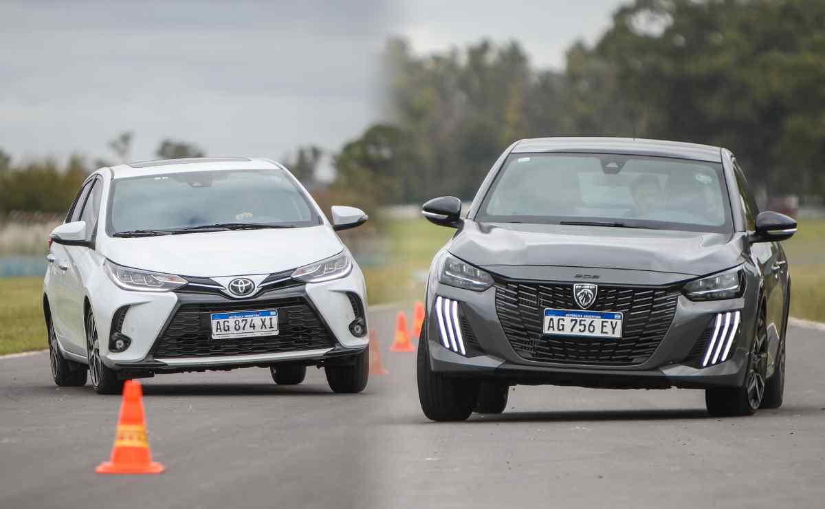 Toyota Yaris vs Peugeot 208