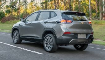 Chevrolet Tracker accion trasera