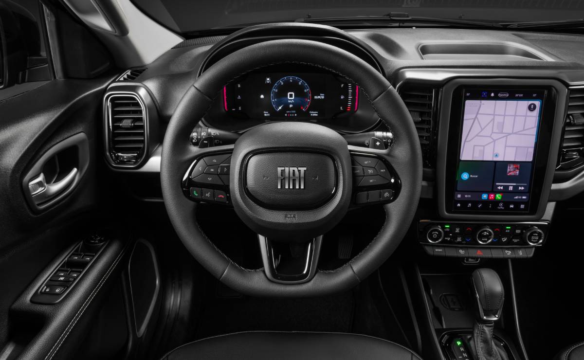 Fiat Toro Volcano 2026 interior