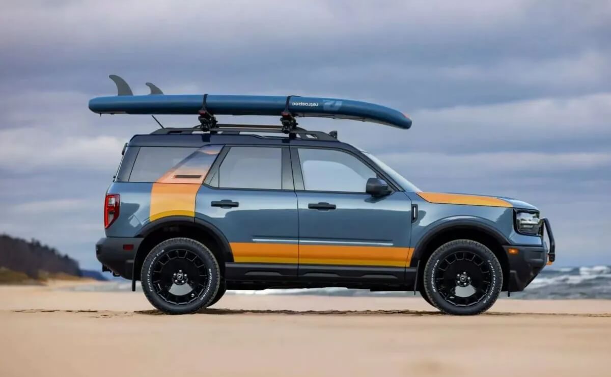 Ford Bronco Sport Silver perfil
