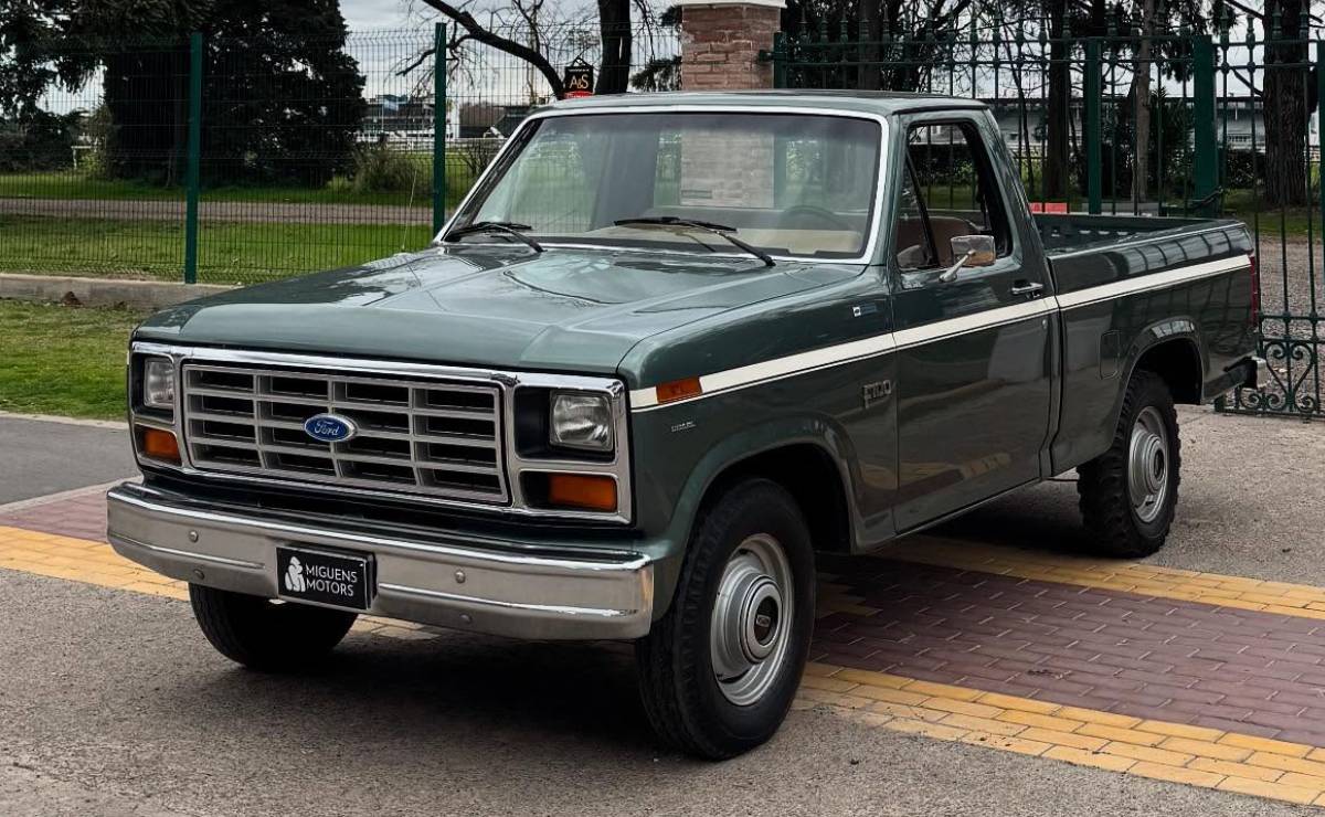 Ford F 100 1986 frente