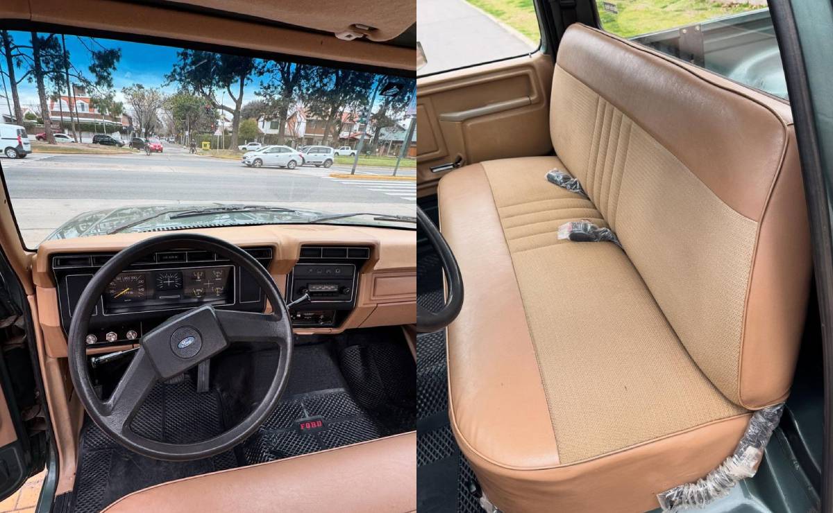 Ford F 100 1986 interior
