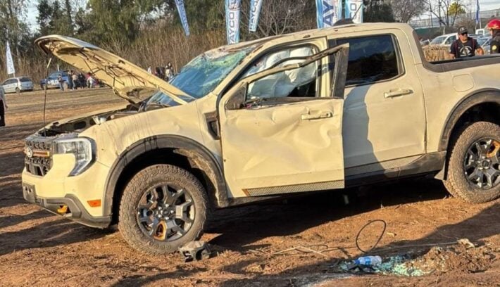 Ford Maverick vuelco 1