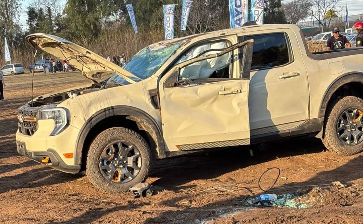Ford Maverick vuelco 1