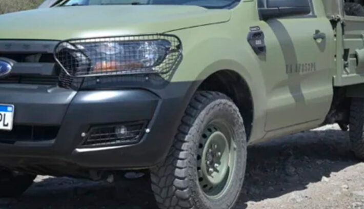 Nueva versión de la Ford Ranger para el ejército