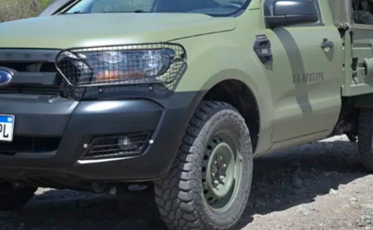 Nueva versión de la Ford Ranger para el ejército