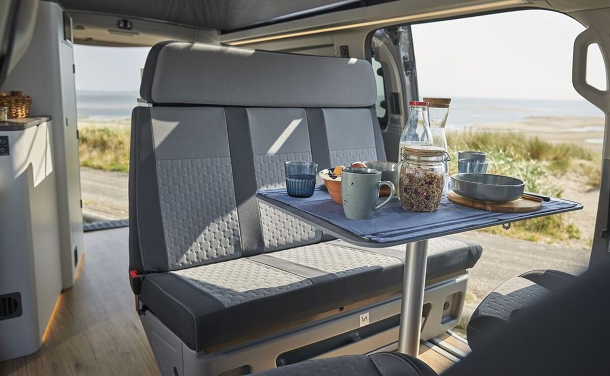 Ford Transit Nugget de Westfalia interior