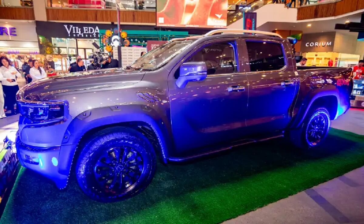 Foton Tunland en su presentacion