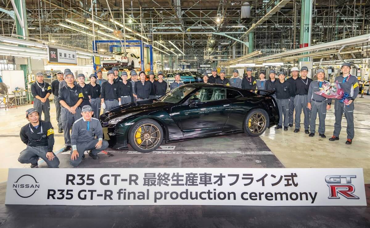 GT R R35 despedida