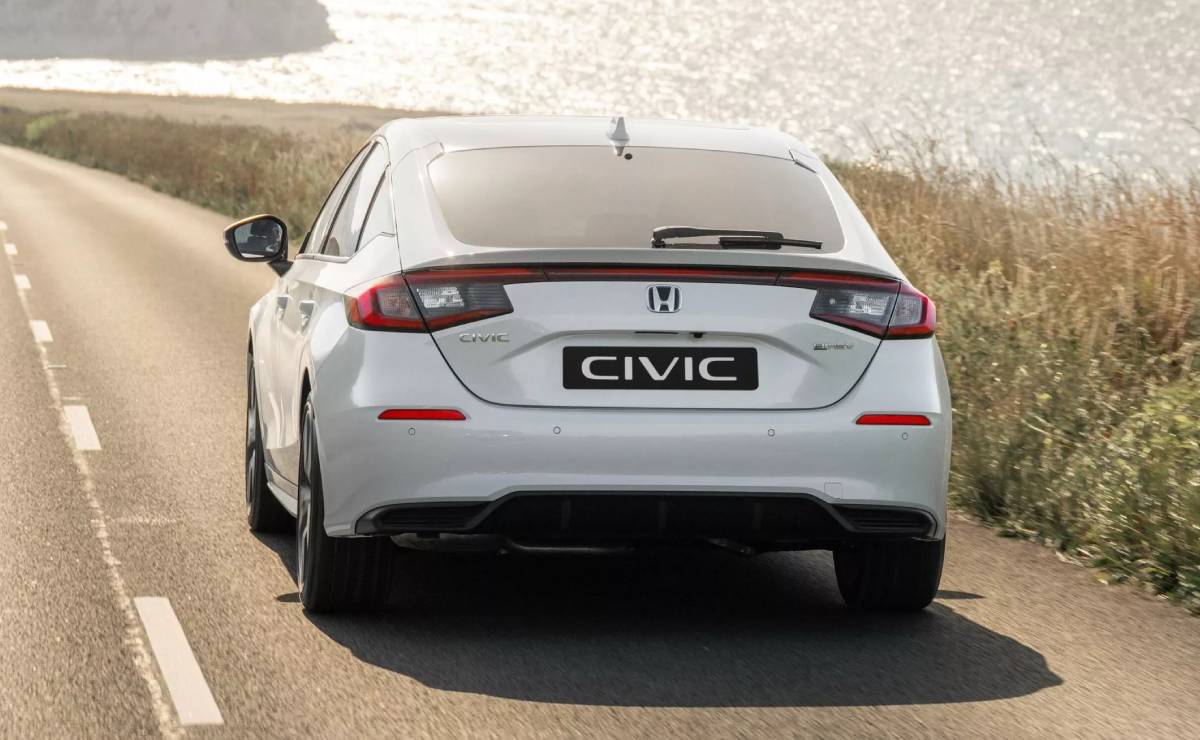 Honda Civic 2026 trasera