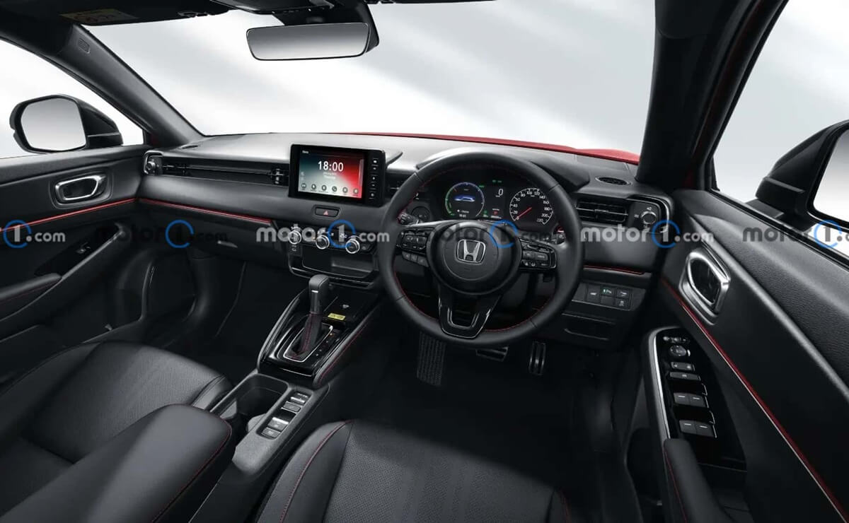 Honda HR V RS interior