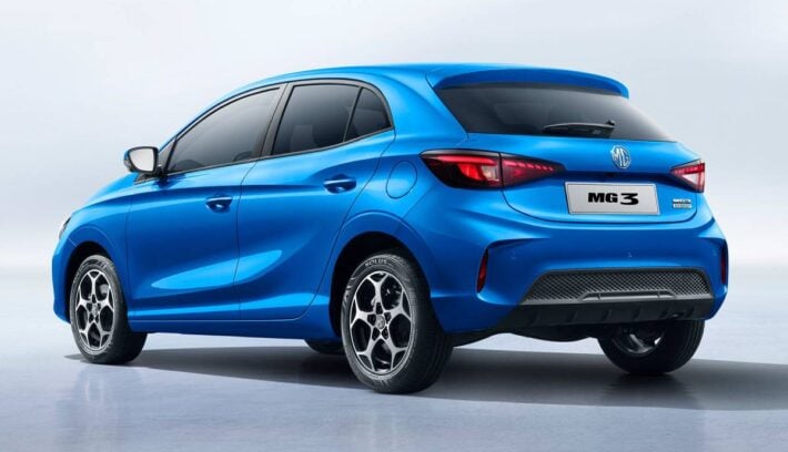 MG3 trasera