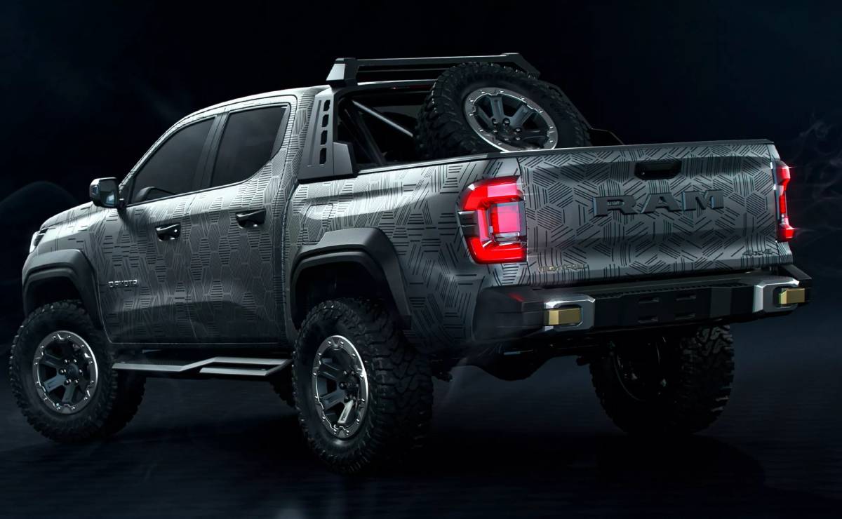 Nueva RAM Dakota trasera