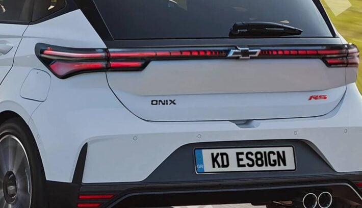 Nuevo Chevrolet Onix 2026 teaser