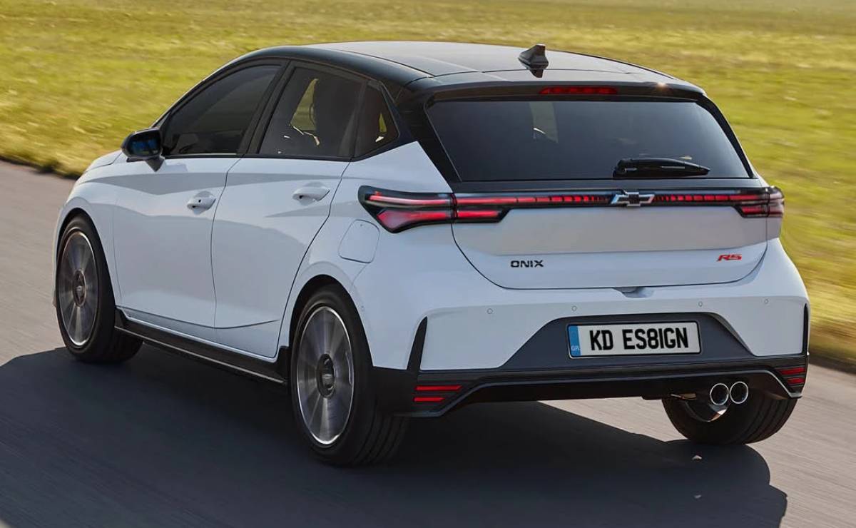 Nuevo Chevrolet Onix 2026 trasera