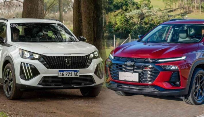 Peugeot 2008 vs Chevrolet Tracker 3