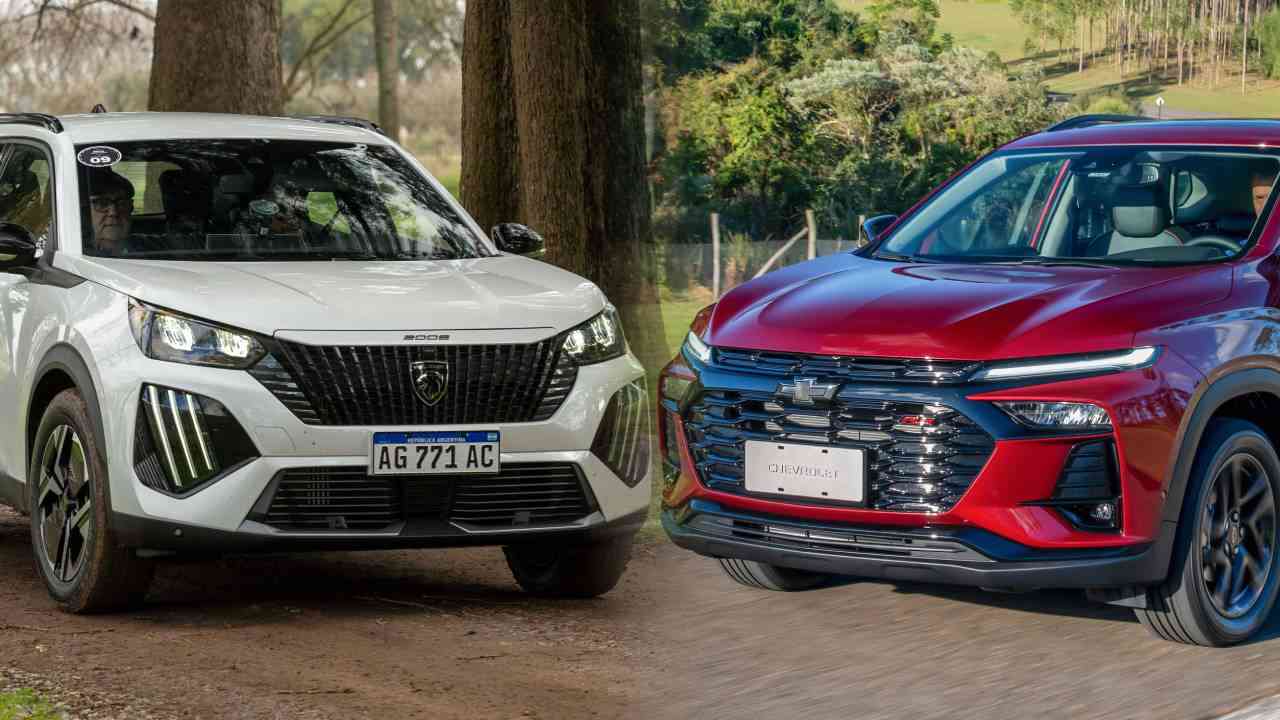 Peugeot 2008 vs Chevrolet Tracker 3