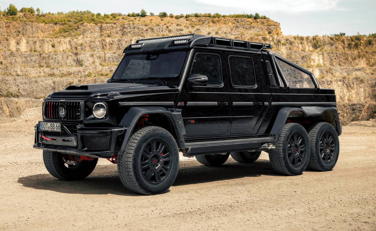 Pick up Brabus XLP 800 6x6 Adventure frente
