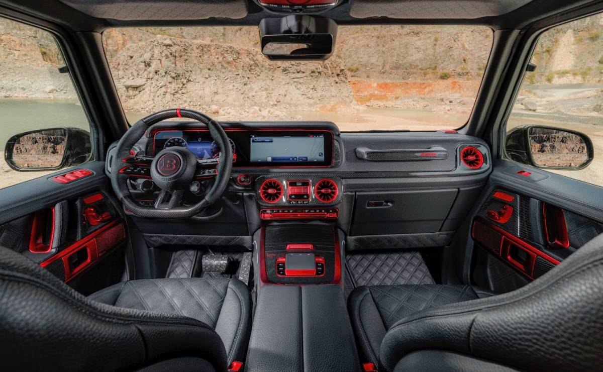 Pick up Brabus XLP 800 6x6 Adventure interior
