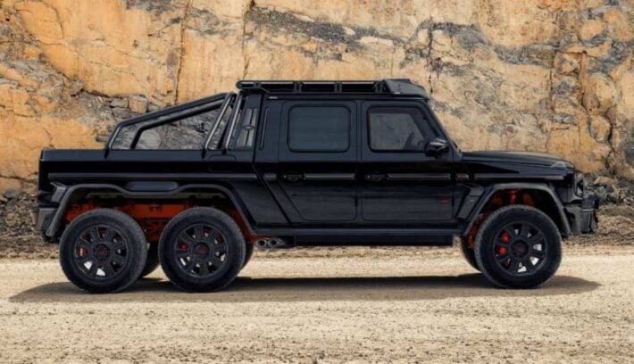 Pick up Brabus XLP 800 6x6 Adventure perfil