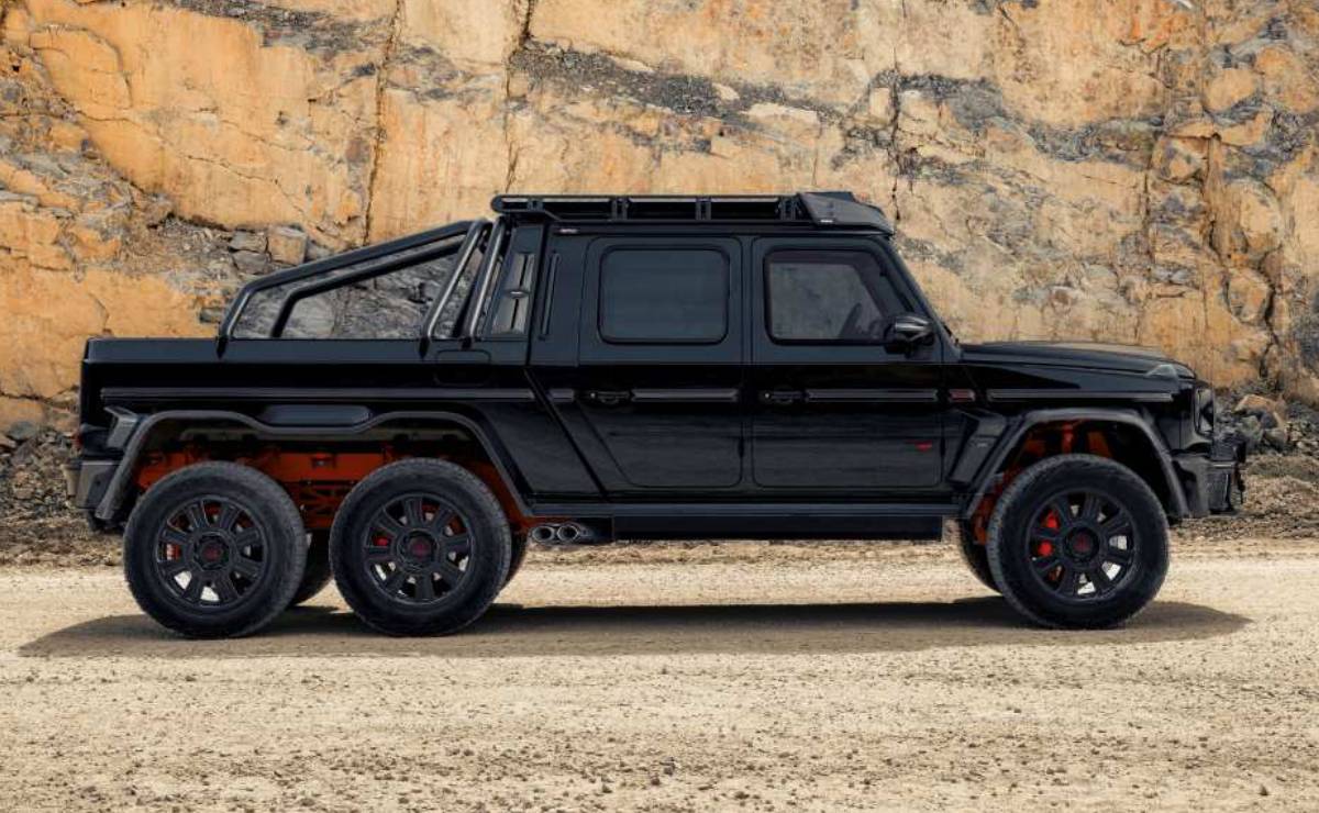 Pick up Brabus XLP 800 6x6 Adventure perfil