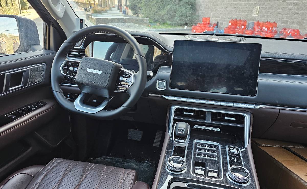 Pick up Foton Tunland V9 interior 1