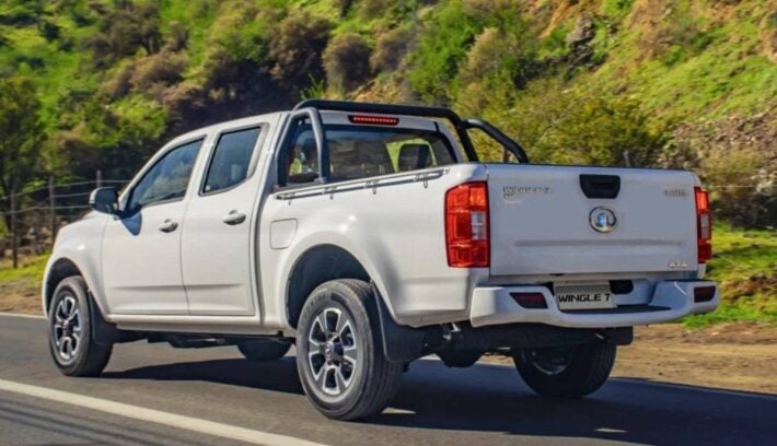 Pick up GWM Wingle 7 trasera