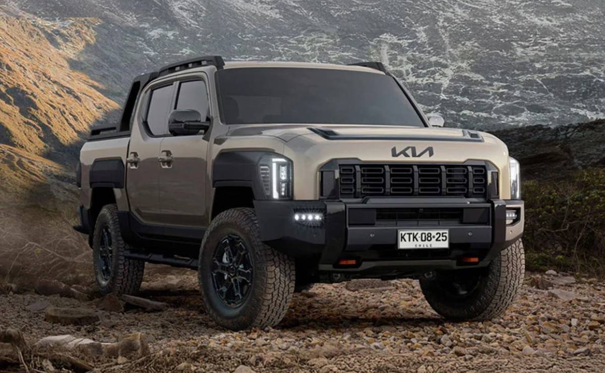 Pick up Kia Tasman frente 4