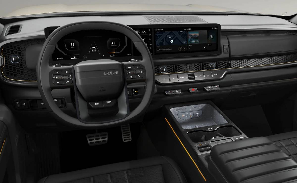 Pick up Kia Tasman interior 1