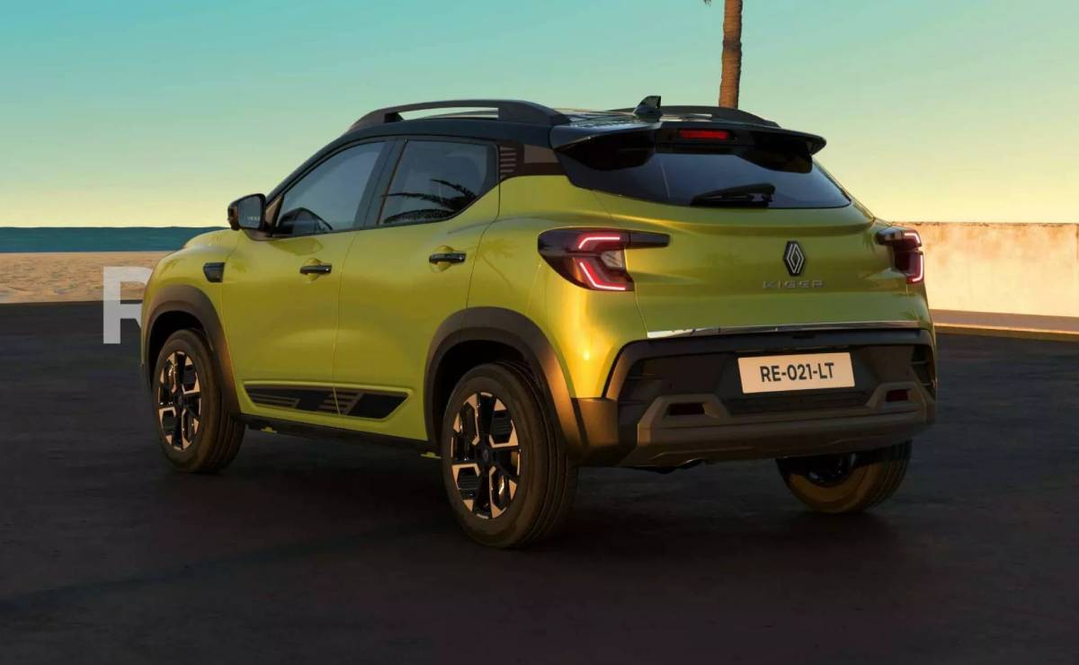 Renault Kiger trasera