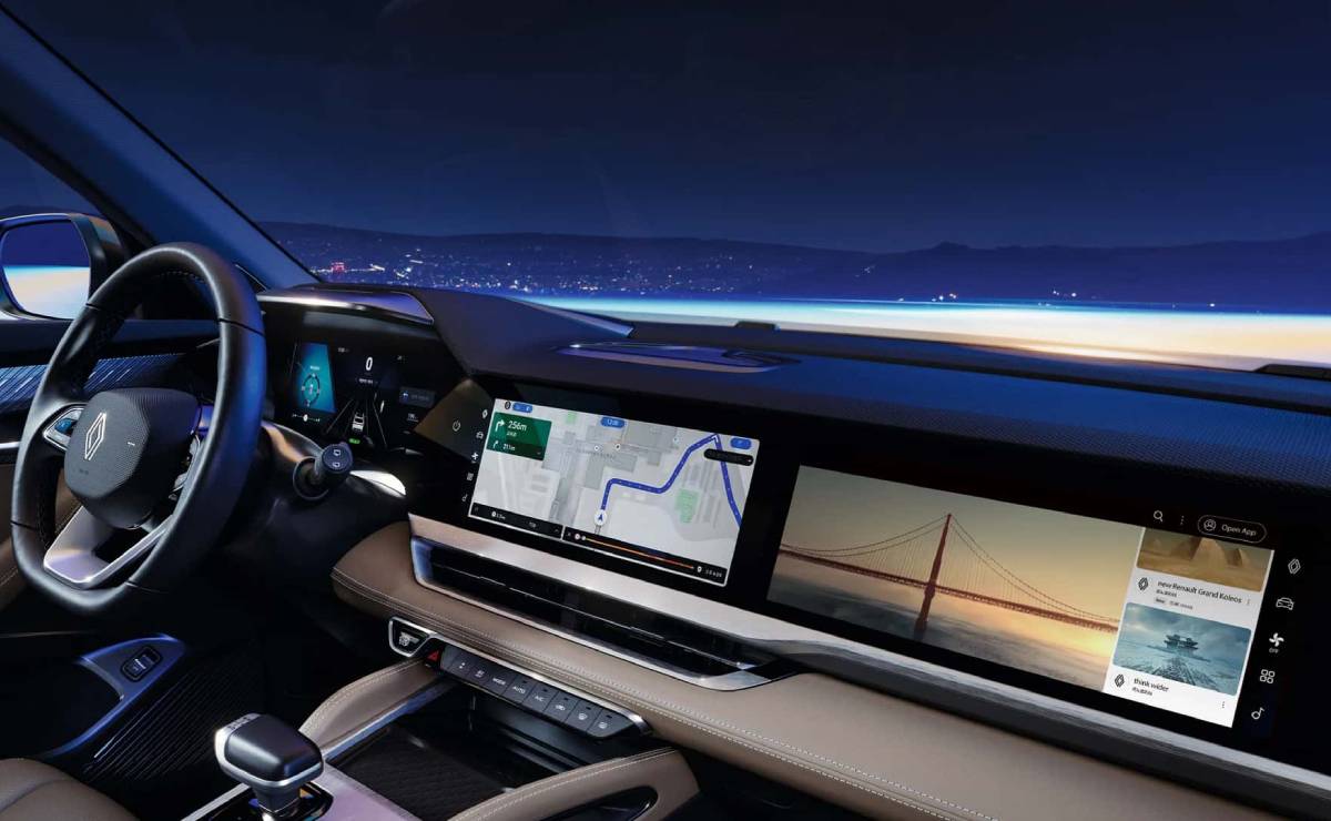 Renault Koleos lanzamiento interior