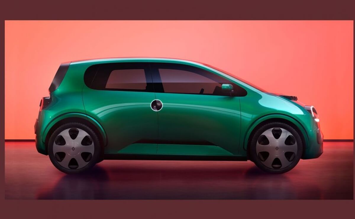 Renault Twingo electrico de perfil