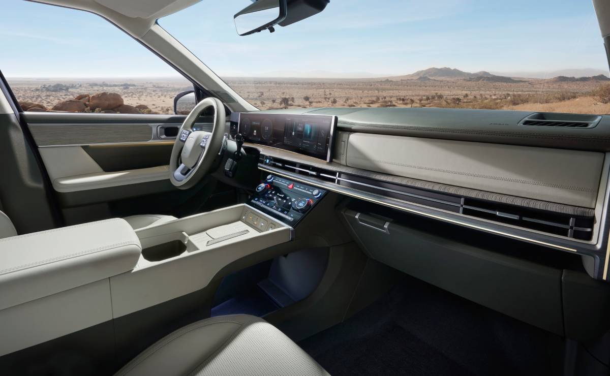 SUV Hyundai Santa Fe lanzamiento interior