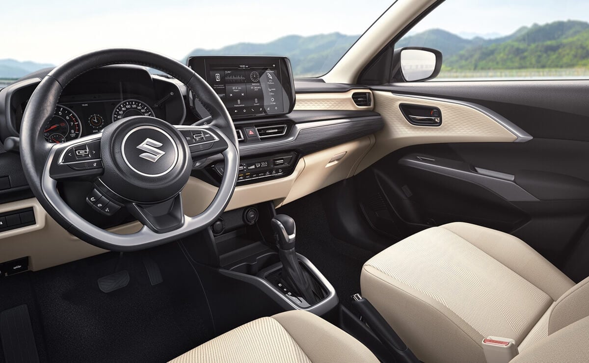 Suzuki Dzire interior