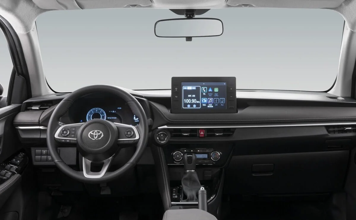 Toyota Yaris Sedan Hybrid interior
