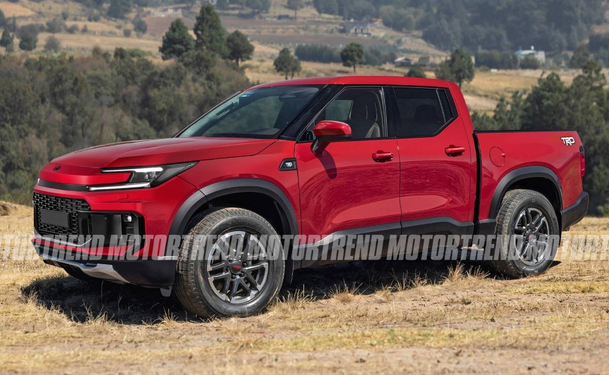 Toyota nueva pick up frente