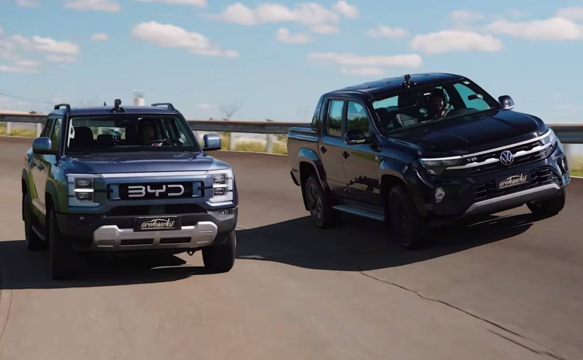 Volkswagen Amarok vs BYD Shark 1