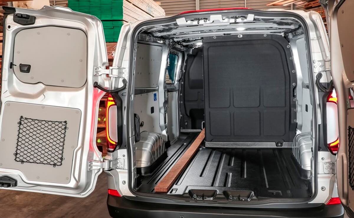 Volkswagen Transporter zona de carga