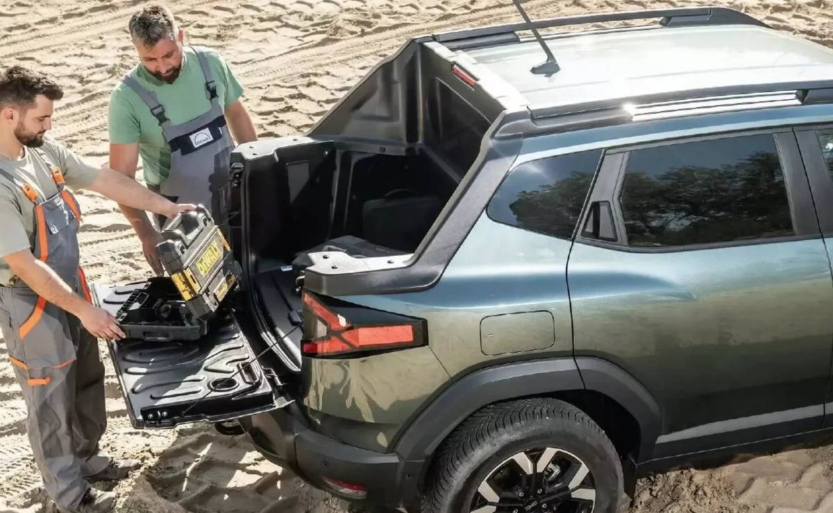 ¿Duster pick up? Esta es la nueva y particular versión que presentó el SUV 1 Duster pick up caja