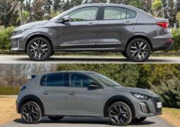 Fiat Cronos Peugeot 208 precios