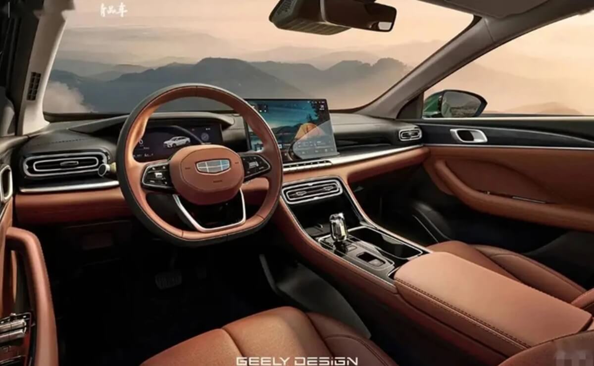 Geely Emgrand interior