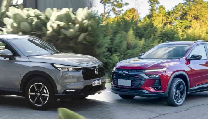 HOnda HR-V vs Chevrolet Tracker