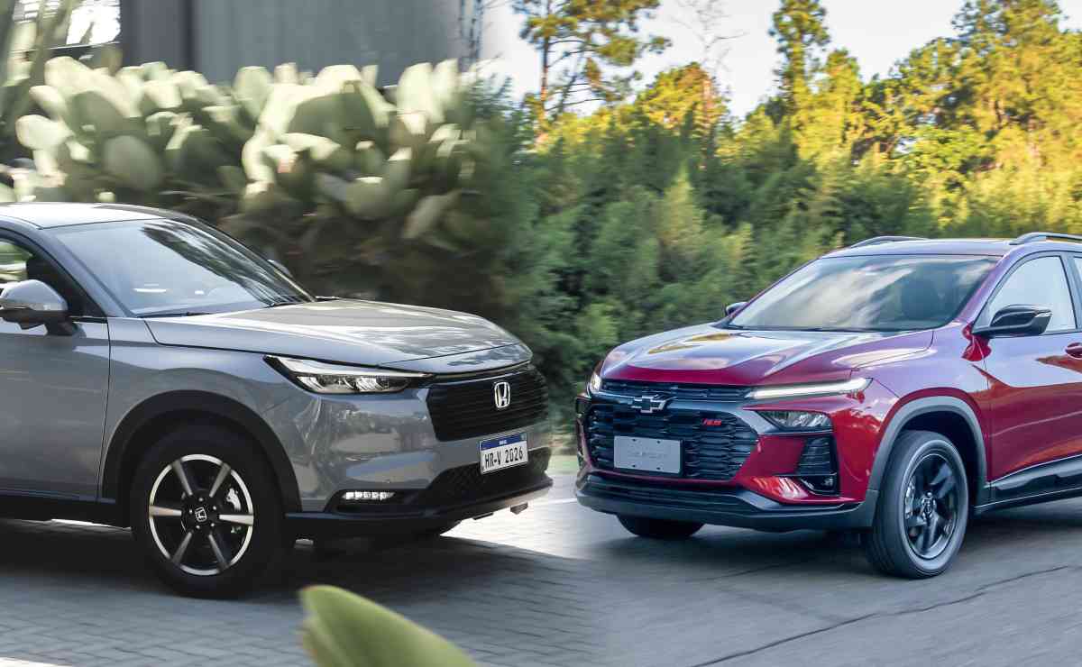 HOnda HR-V vs Chevrolet Tracker