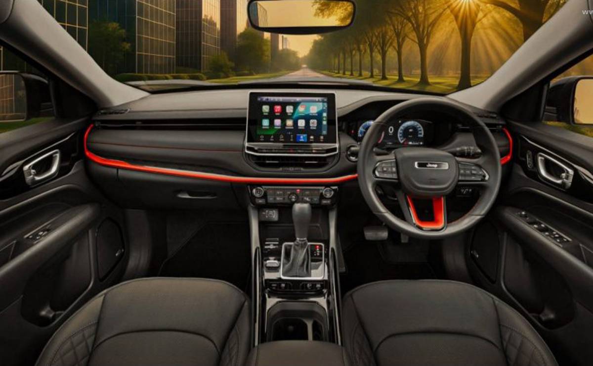 Jeep Commander Trail Edition interior