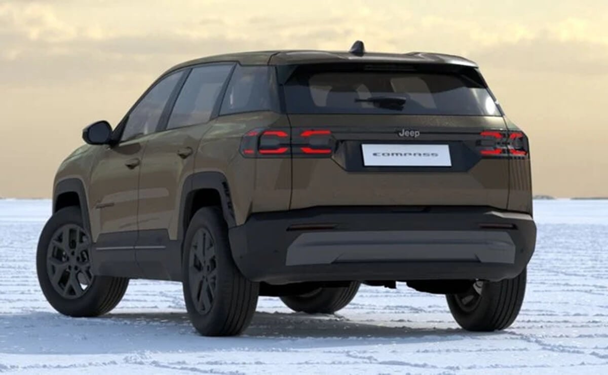 Jeep Compass 2026 parte trasera