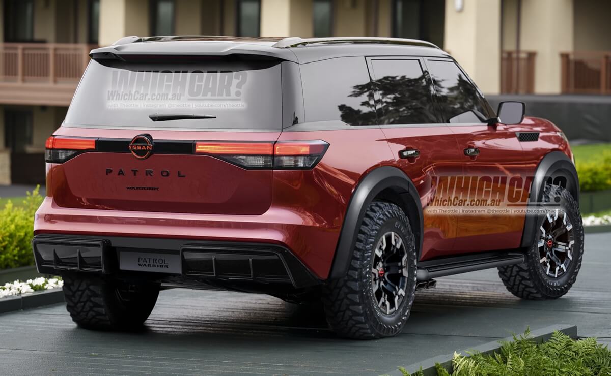 Nissan Y63 Patrol parte trasera