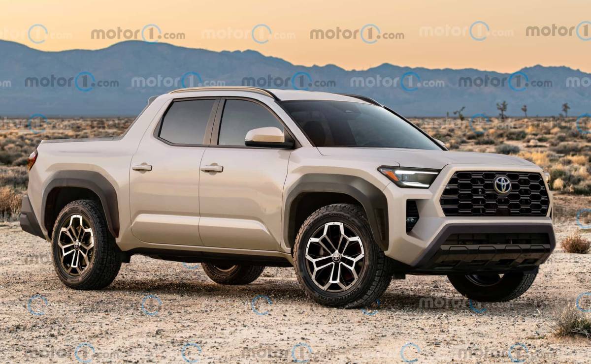 Nueva Toyota pick up compacta frente